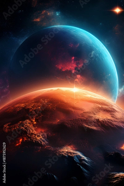 Obraz planet in space