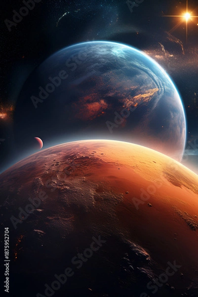 Obraz planet in space