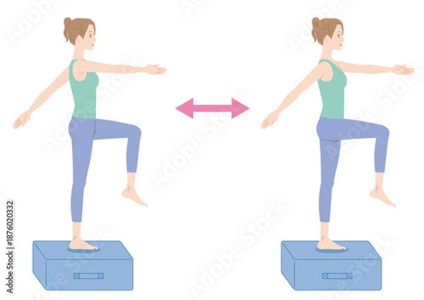 Obraz トランポリンクッション　ウォーキング