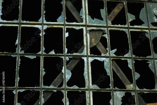Obraz kaputtes Fenster