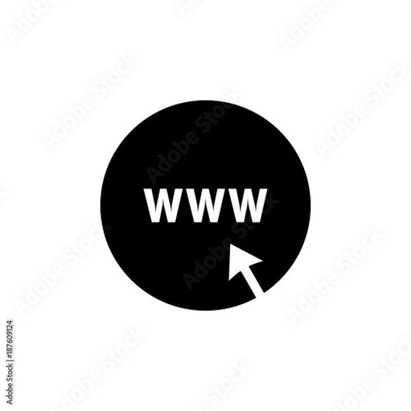 Fototapeta Internet vector icon