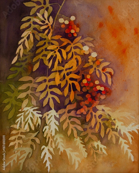 Fototapeta Dancing Leaves