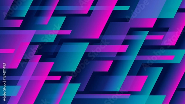 Obraz グラデーションでスピード感を表現した背景素材