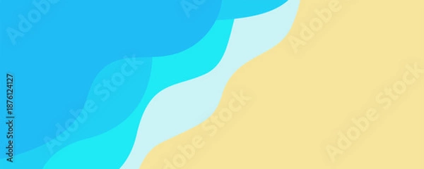 Obraz colorful abstract pattern background. template summer concept. vector illustration