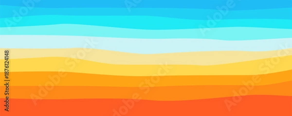 Obraz colorful abstract pattern background. template summer concept. vector illustration