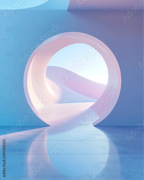 Obraz Warm Orange Coral Gradient II