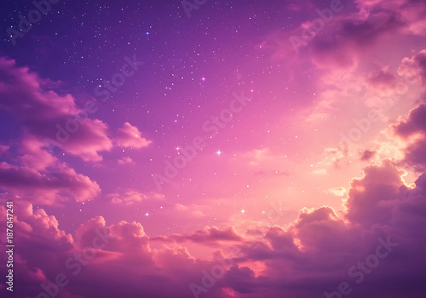 Obraz sky with clouds