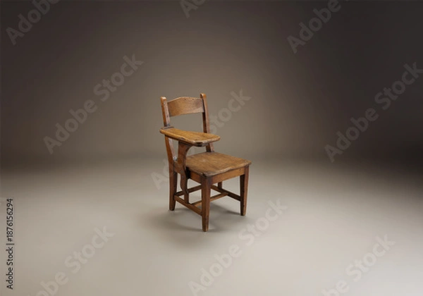 Obraz 책걸상, 학교의자, 책상과 의자, 학교, 학교책상, 옛날 학교책상, 골동품, 옛것, 오래된, 추억, 빈티지, 초등학교, 국민학교 책상, 앉다, 배우다, 학생