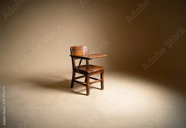 Obraz 책걸상, 학교의자, 책상과 의자, 학교, 학교책상, 옛날 학교책상, 골동품, 옛것, 오래된, 추억, 빈티지, 초등학교, 국민학교 책상, 앉다, 배우다, 학생