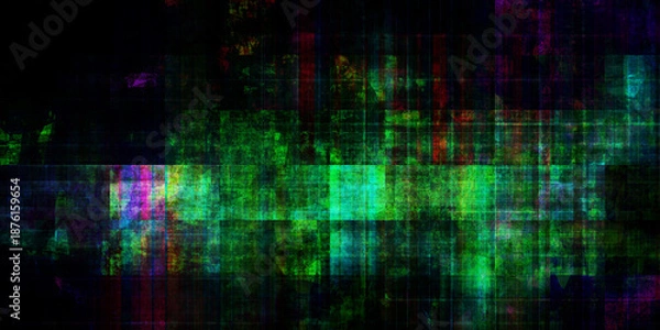 Obraz Industrial Revolution Aftermath Inside Computer Landscape Vision