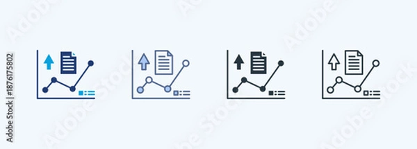 Obraz Variability  Multiple Style Icon Collection