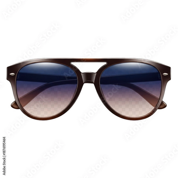 Fototapeta Stylish tortoiseshell sunglasses
