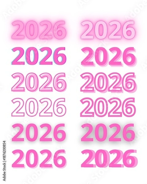 Fototapeta 2026 pink 