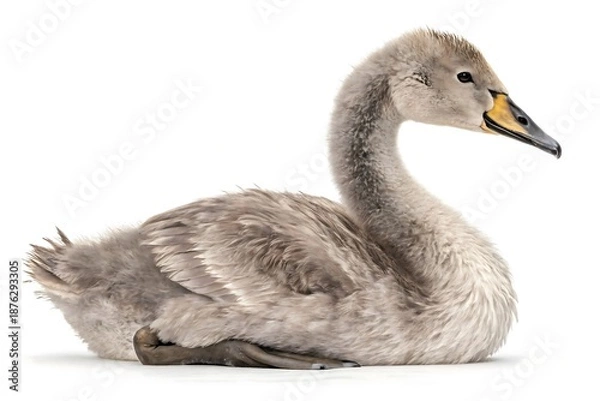 Obraz goose isolated on white background