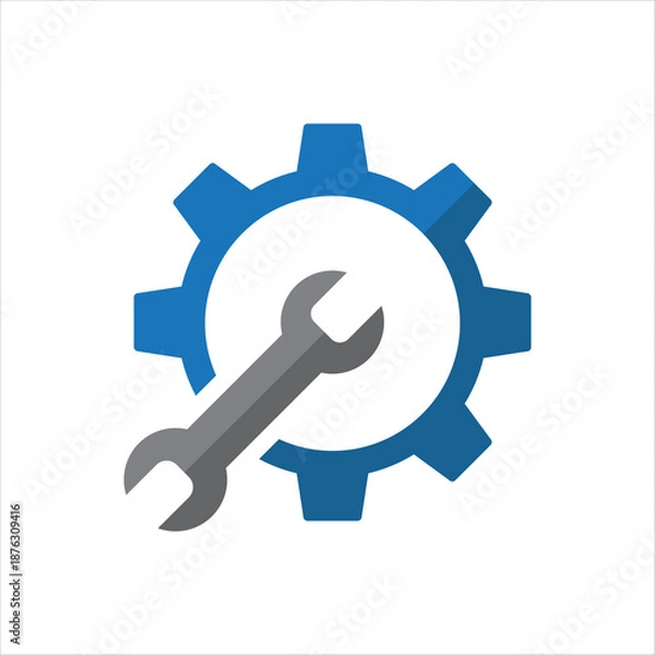 Obraz ICON SYMBOLS USED FOR ENGINEERING WORK