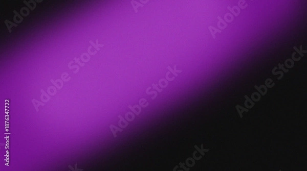 Obraz Purple and Black Abstract Gradient Background with Soft Blur Texture