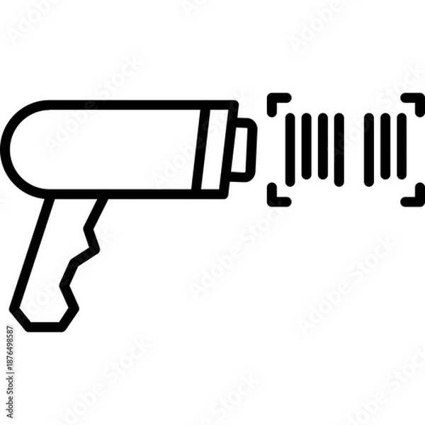 Fototapeta Barcode Scanner Icon