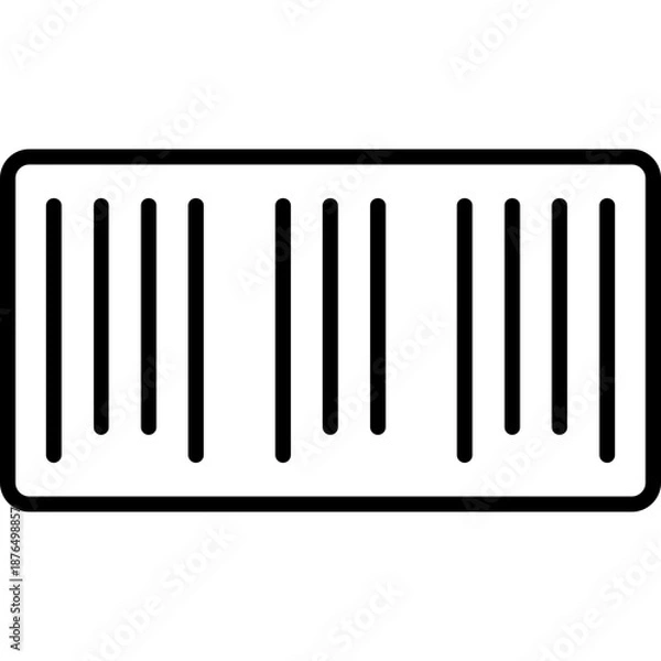 Fototapeta Barcode Icon