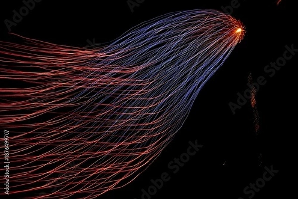 Obraz abstract fractal background