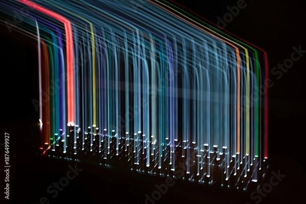 Obraz abstract city background