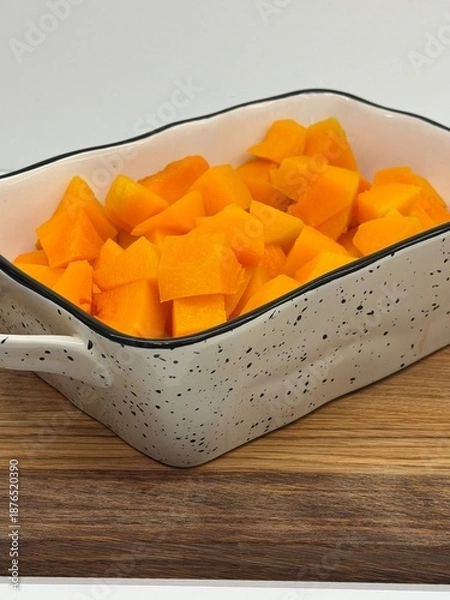 Obraz pumpkin on a plate