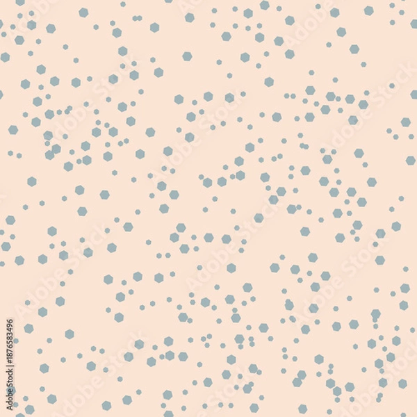 Obraz Vector - snow sky seamless pattern.
