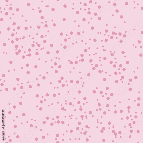 Obraz Vector - snow sky seamless pattern.
