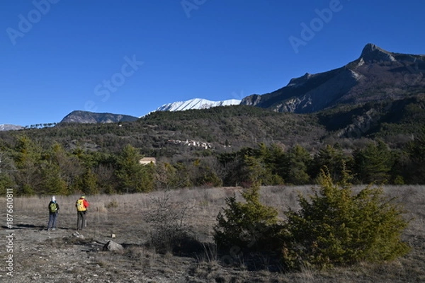 Obraz Terres  noires d'Archail (Provence)