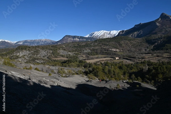 Obraz Terres  noires d'Archail (Provence)