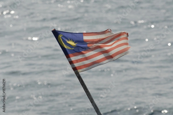 Obraz マレーシア国旗