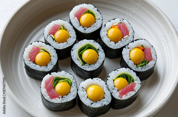 Obraz cupcakes on a plate