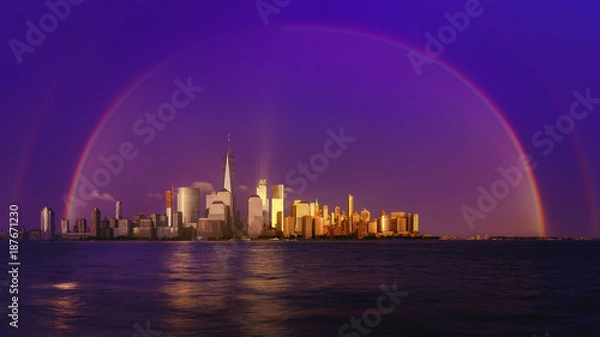 Obraz Downtown Rainbow