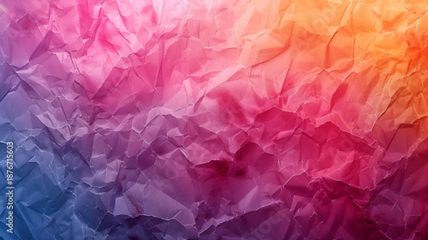 Obraz Abstract Crumpled Paper Texture