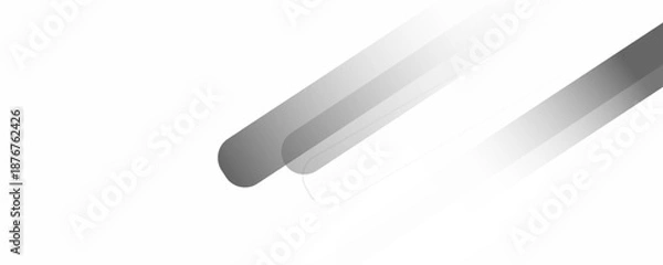 Obraz Abstract white background. Minimal geometric white light background