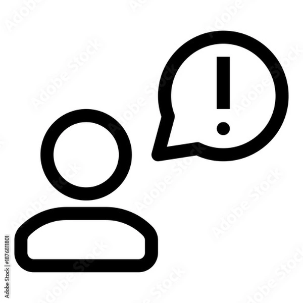 Obraz important message icon 