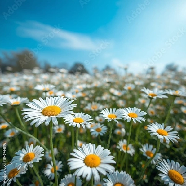 Obraz daisies in the field