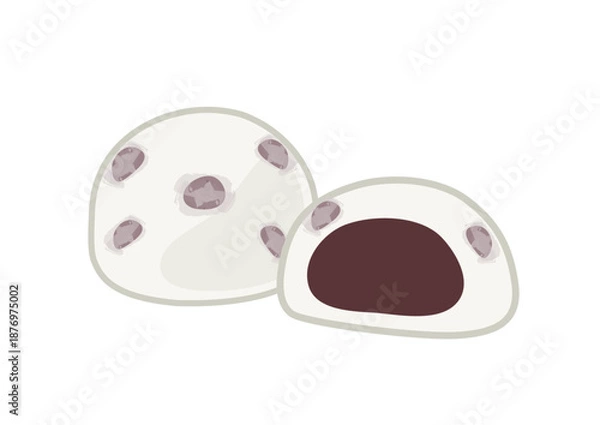 Obraz 美味しそうな豆大福