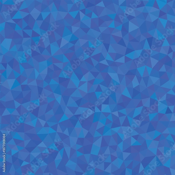 Obraz abstract blue background with triangles