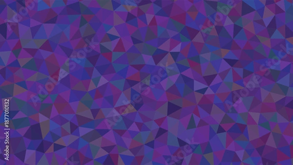 Obraz abstract background with triangles