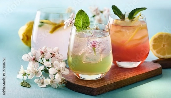 Obraz Spring Fresh Cocktails