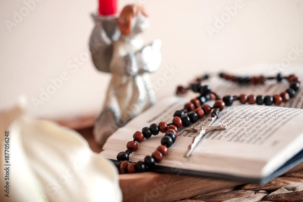 Obraz Table items for reflection and prayer