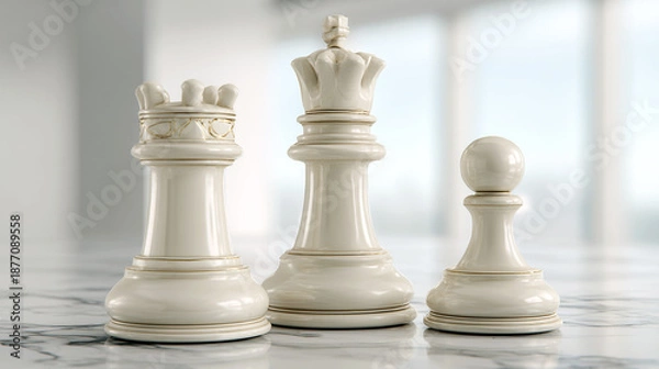 Fototapeta chess figures