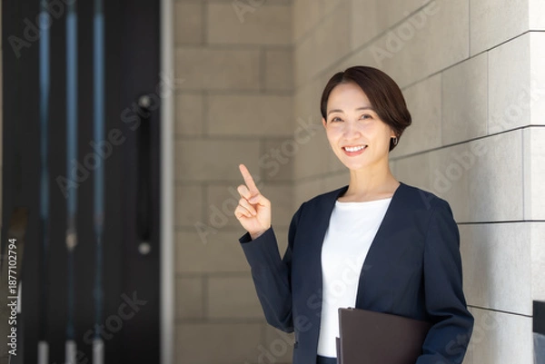 Fototapeta 女性　ビジネス