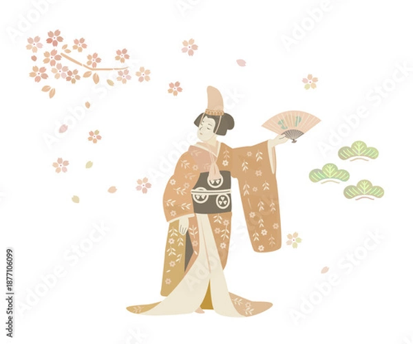 Obraz 日本舞踊　歌舞伎🎭