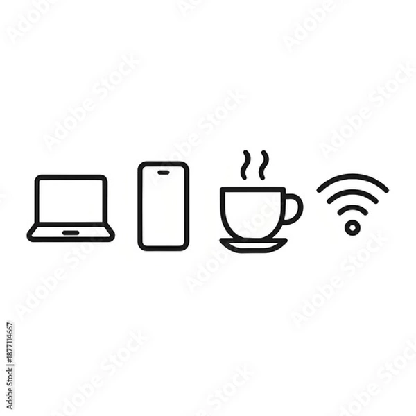 Obraz Digital Nomad Tools