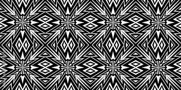 Obraz ethnic pattern vintage illustrtation