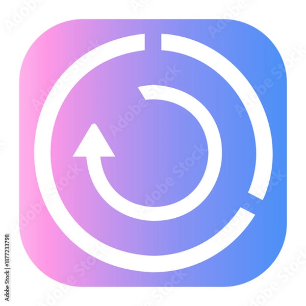 Obraz ui Gradient icon