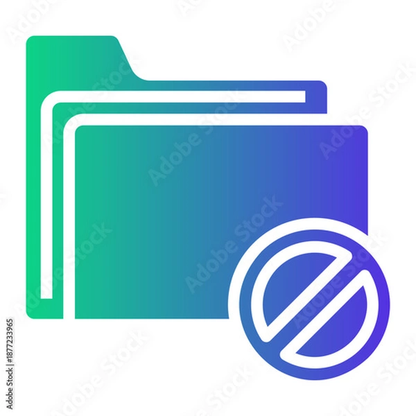 Obraz ui Gradient icon