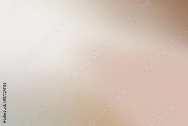 Obraz Smooth abstract gradient background in beige brown neutral tones