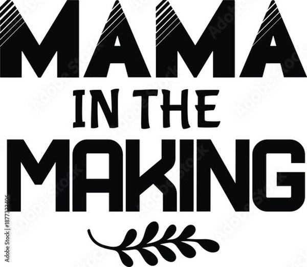 Obraz Mama in the Making